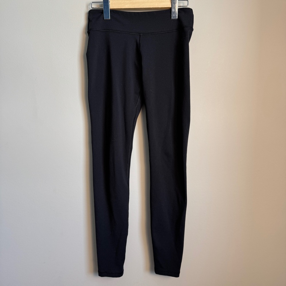 Ivivva by Lululemon Black Athletic Leggings Girls Size 14 Yoga Pants Activewear